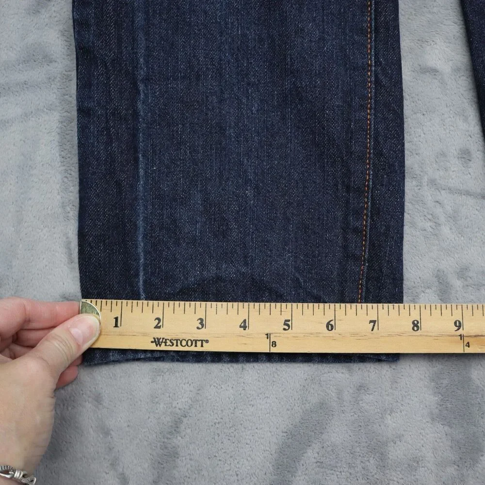 Sean John Jeans Youth 12 24x26 Boys Blue Denim Long Pants Dark Wash Baggy